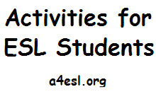 Activities for ESL Students